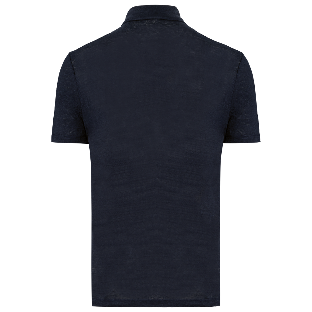 Spasso Polo en lin homme Navy Blue (SP217)