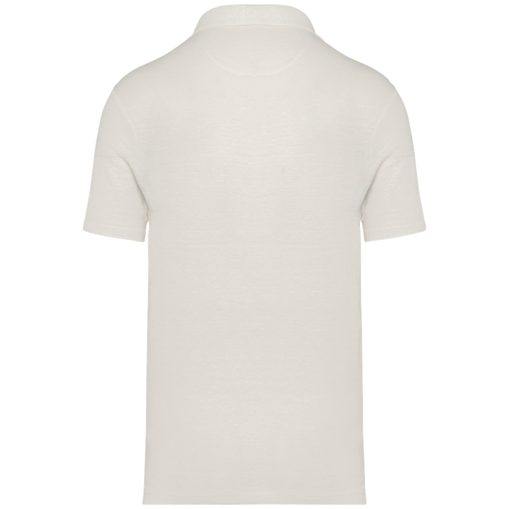 Spasso Polo en lin homme Ivory (SP220)