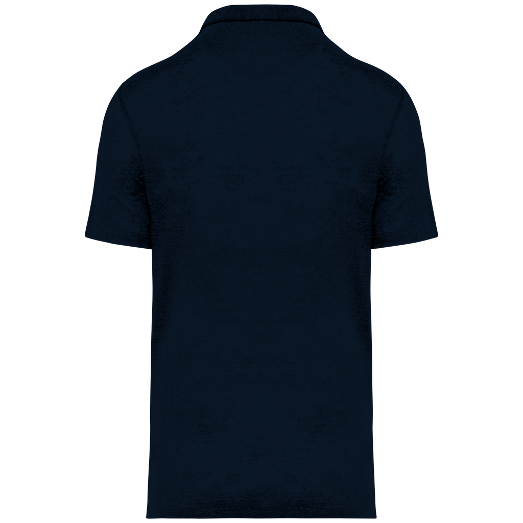 Spasso Polo en lin homme Navy Blue (SP220)