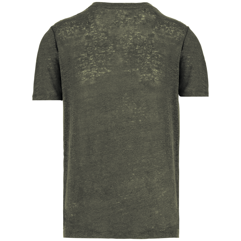 Spasso T-shirt en lin homme Organic Khaki (SP320)