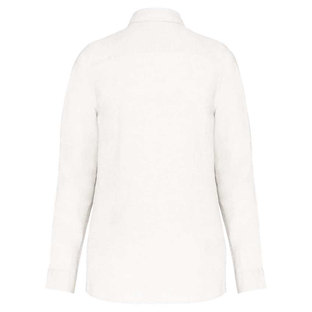 Spasso Chemise en lin femme White (SP505)
