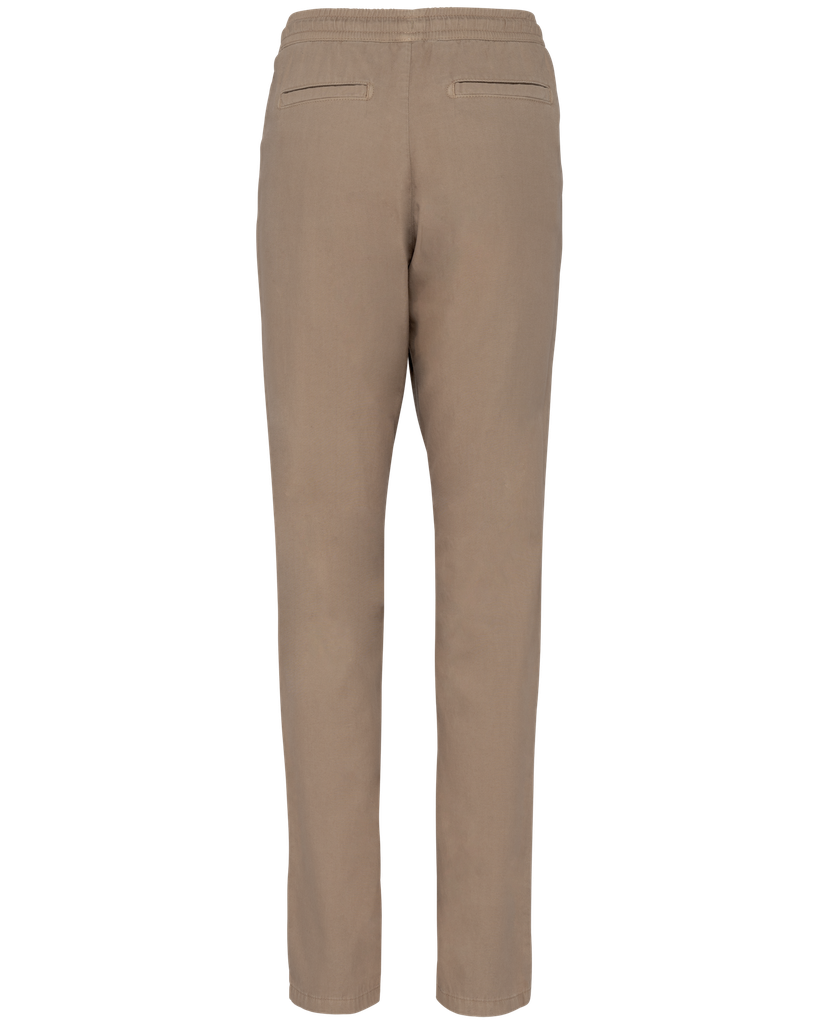 Spasso Pantalon écoresponsable délavé en lyocell femme Washed Wet Sand (SP724)