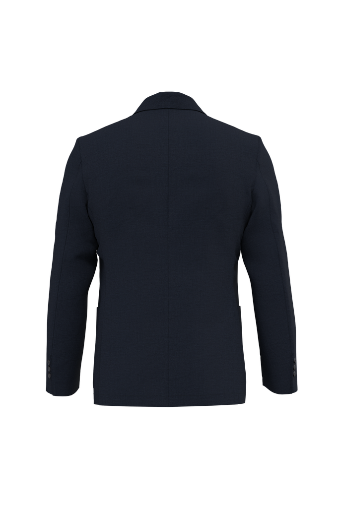 Spasso Blazer délavé en lin homme Washed Navy Blue (SP600)