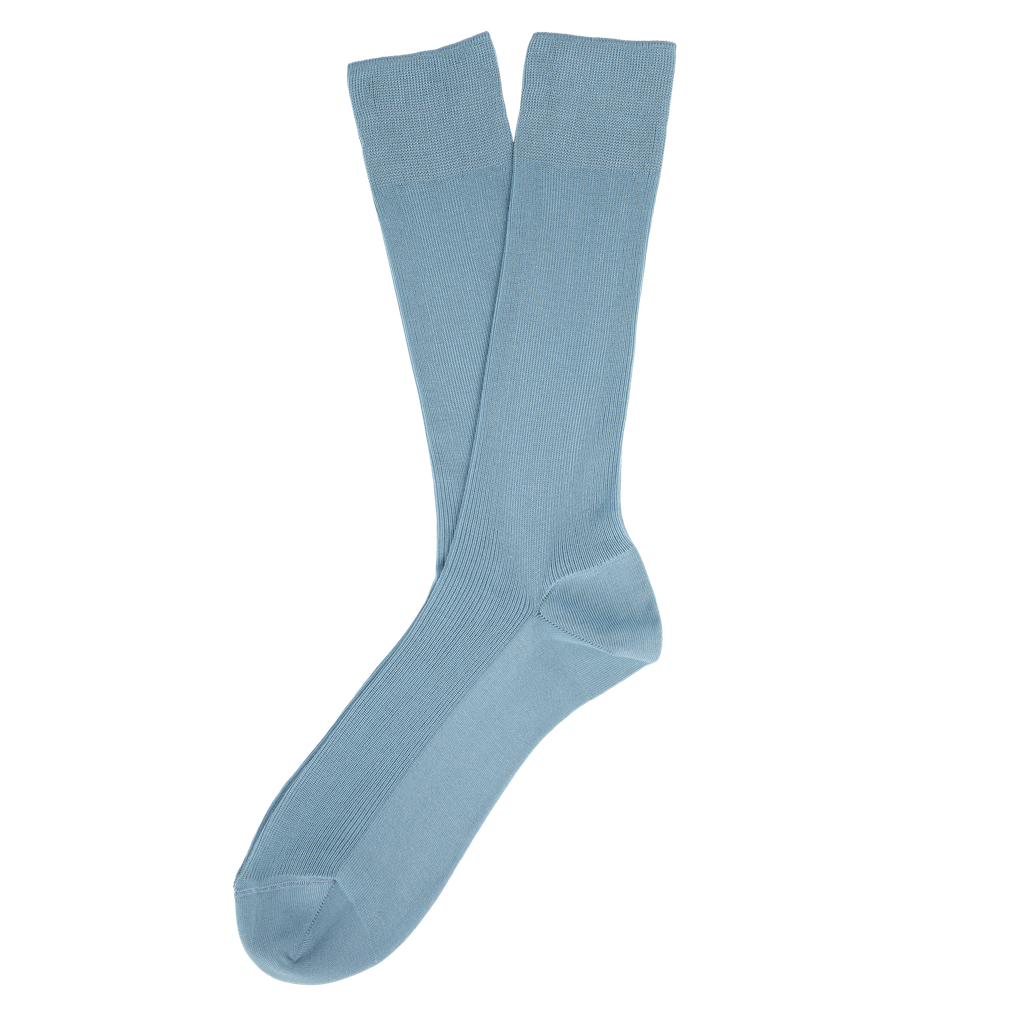 Spasso Chaussettes écoresponsables unisexes Cool Blue (SP800)