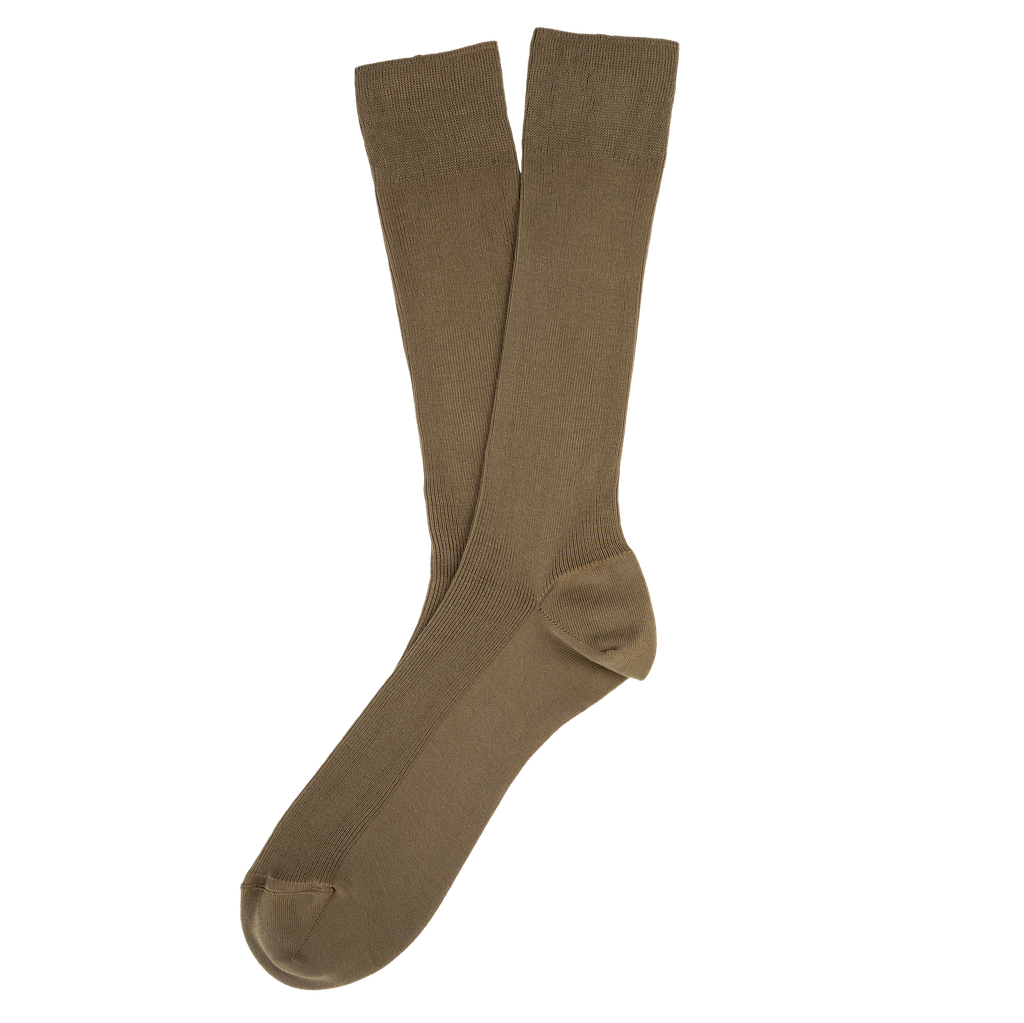 Spasso Chaussettes écoresponsables unisexes Light Olive Green (SP800)