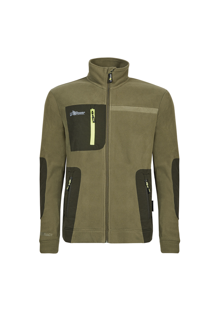 U-Power Sweat zippé Venus Burnt Olive (UPFU225)