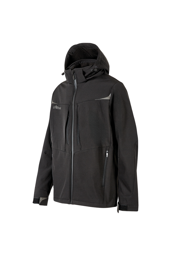 U-Power Veste softshell Verve Black / Black (UPFU340)
