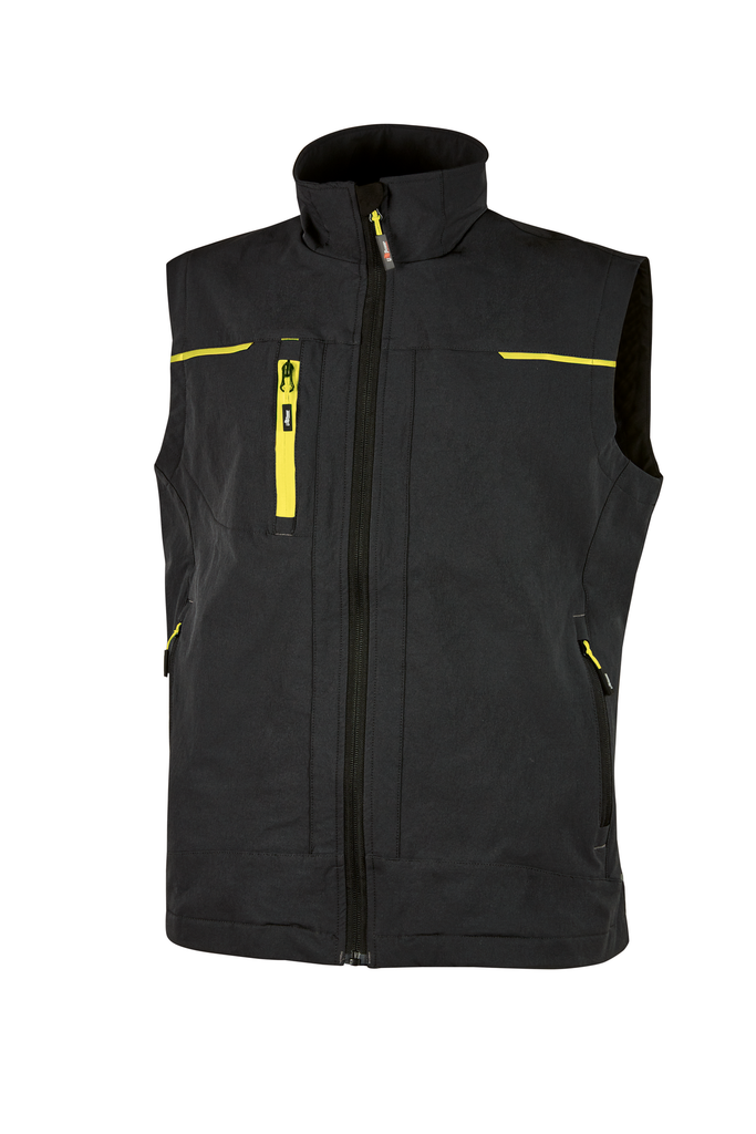 U-Power Gilet Saturn homme Black Carbon (UPPE181)