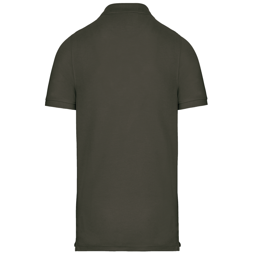 WK. Designed To Work Polo manches courtes homme Dark Khaki (WK274)