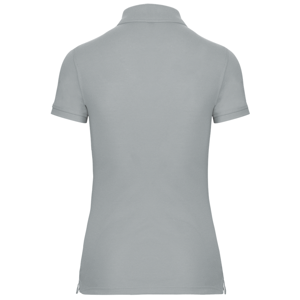 WK. Designed To Work Polo manches courtes femme Snow Grey (WK275)