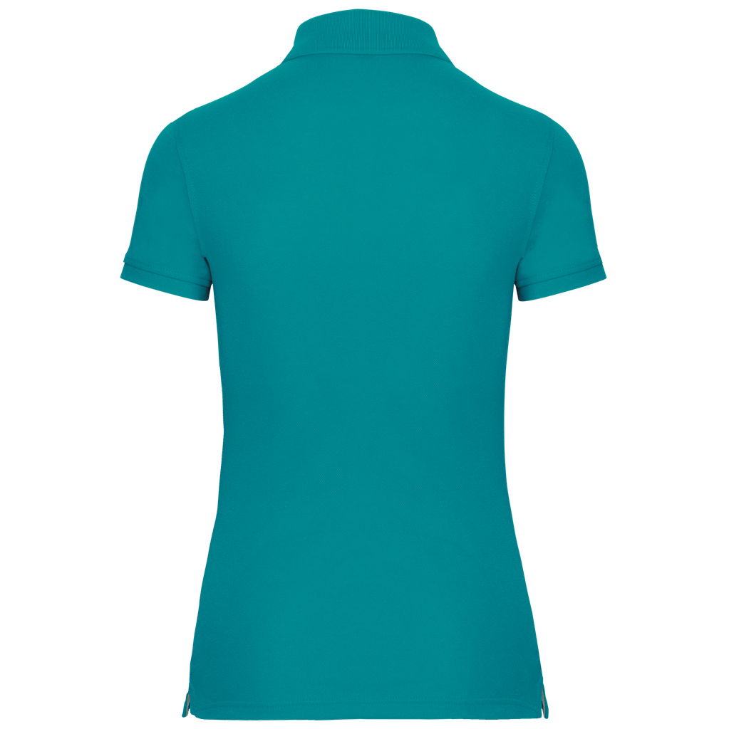 WK. Designed To Work Polo manches courtes femme Teal Blue (WK275)