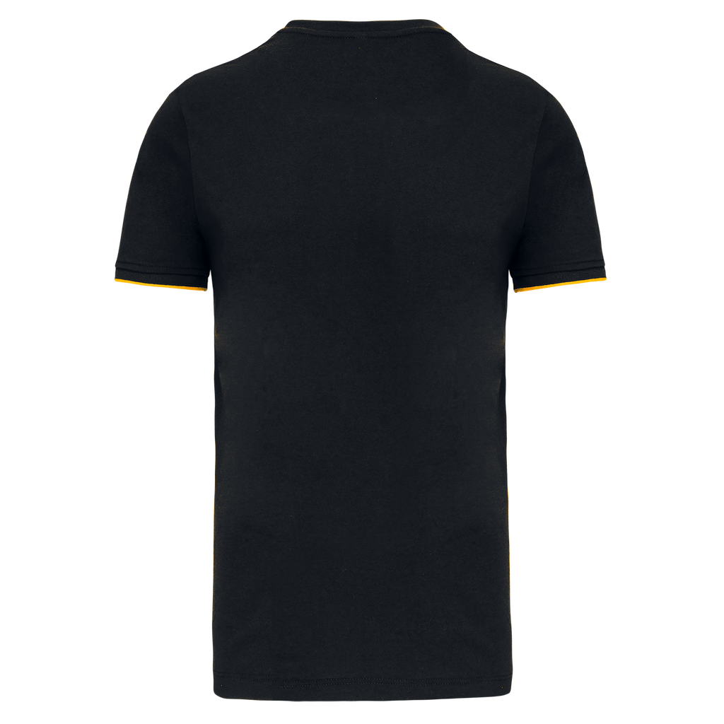 WK. Designed To Work T-shirt Day To Day manches courtes homme Black / Yellow (WK3020)
