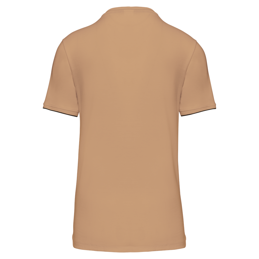 WK. Designed To Work T-shirt Day To Day manches courtes homme Camel / Black (WK3020)