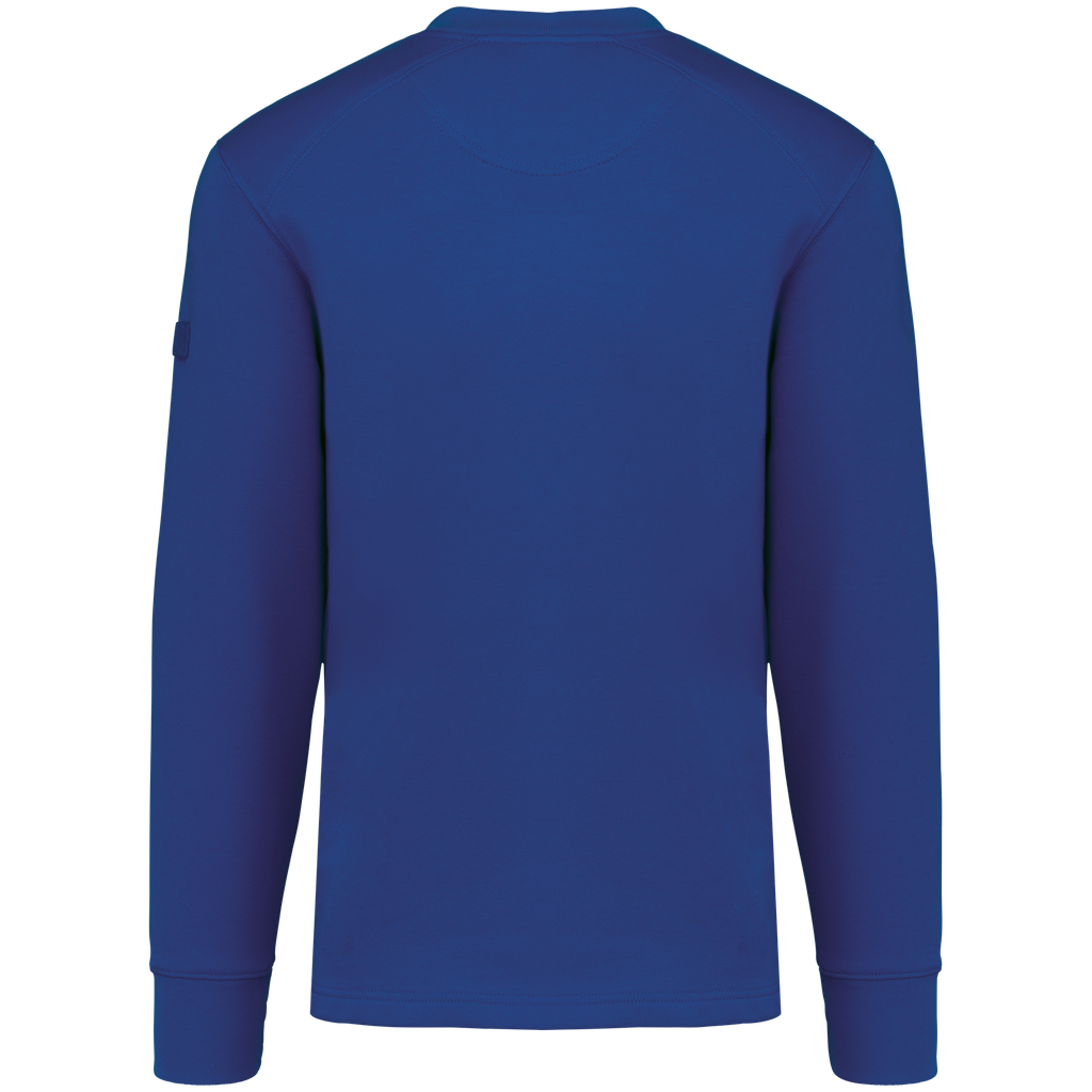 WK. Designed To Work Sweat-shirt manches montées homme Royal Blue (WK4001)