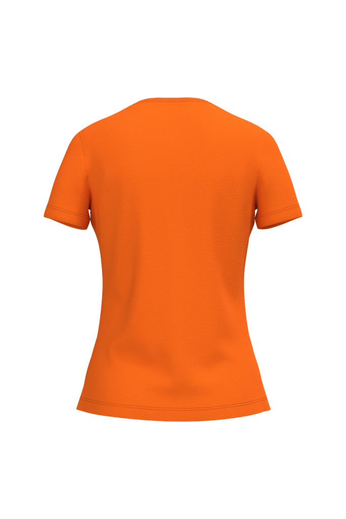 WK. Designed To Work T-shirt à traitement antibactérien femme Orange (WK307)