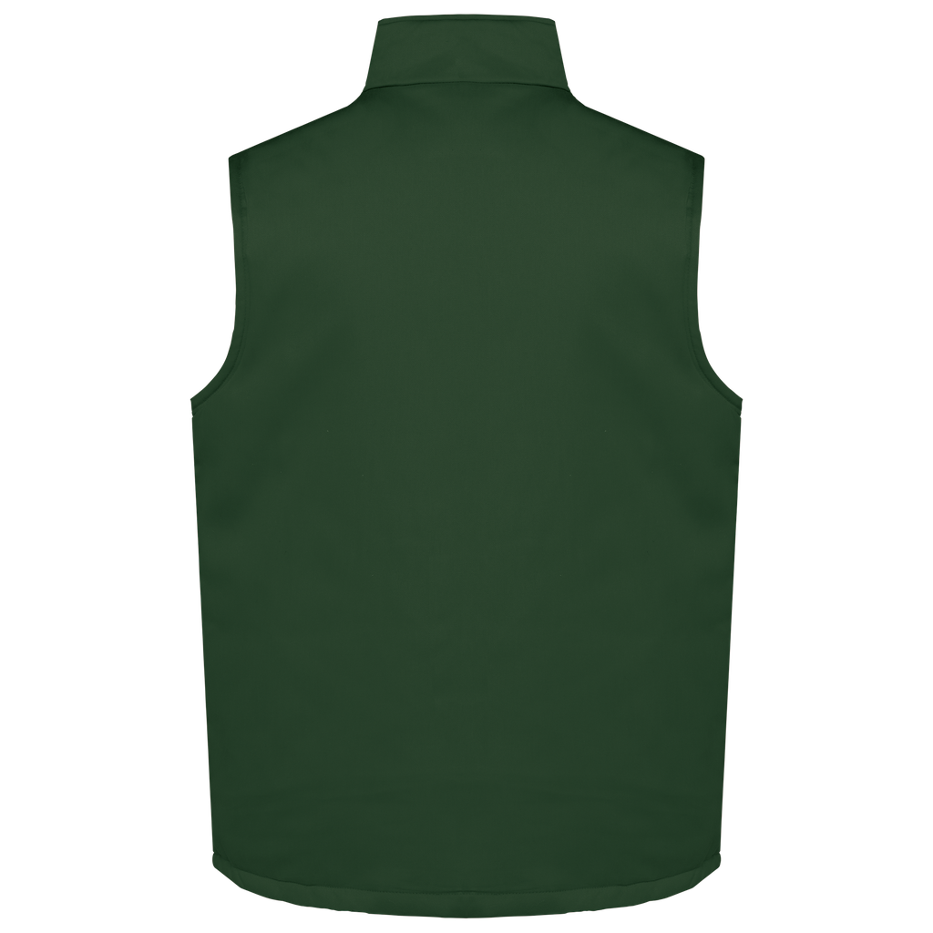 WK. Designed To Work Gilet polycoton multipoches rembourré unisexe Forest Green (WK607)