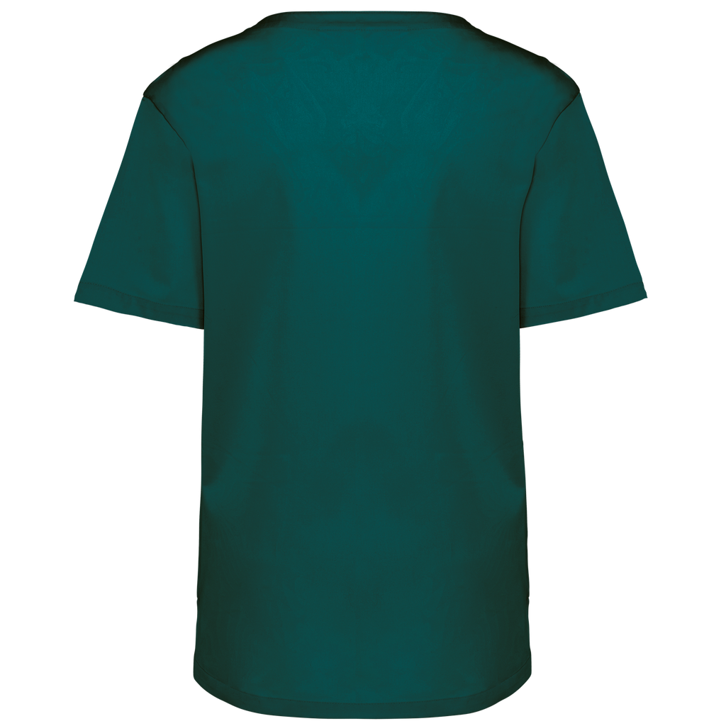 WK. Designed To Work Tunique manches courtes polycoton unisexe Emerald Green (WK507)