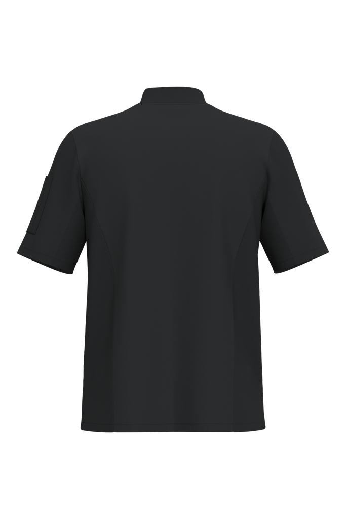 WK. Designed To Work Veste de cuisine écoresponsable et respirante manches courtes unisexe Black (WK501)