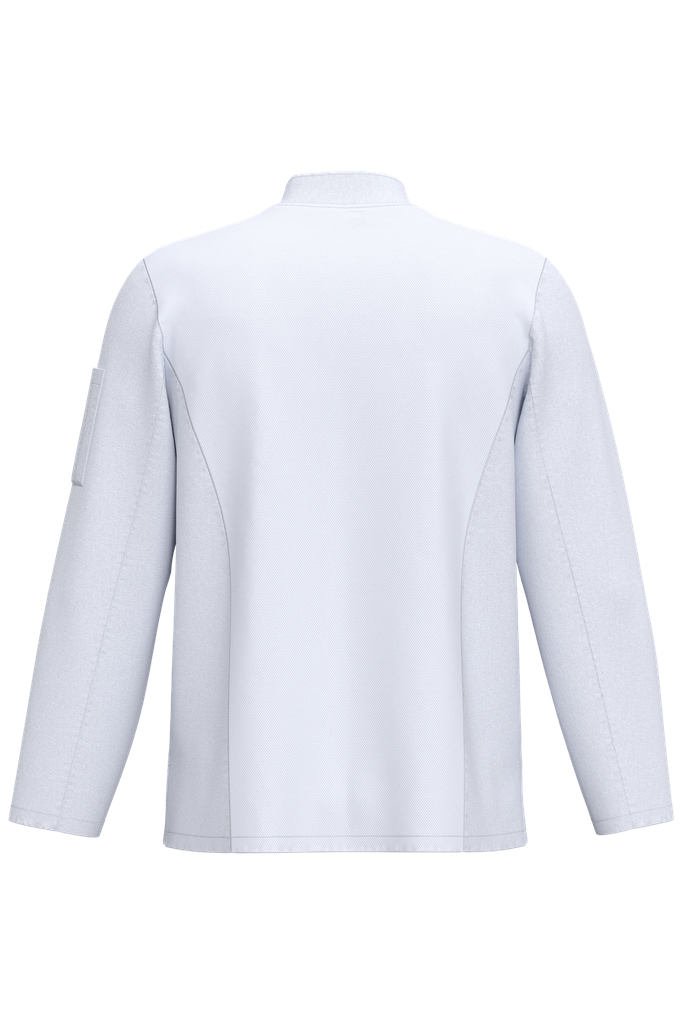 WK. Designed To Work Veste de cuisine écoresponsable et respirante manches longues unisexe White (WK511)