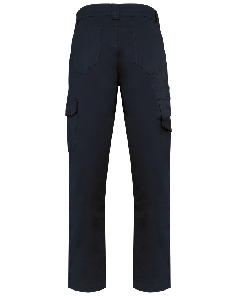 WK. Designed To Work Pantalon stretch coton unisexe Navy (WK709)