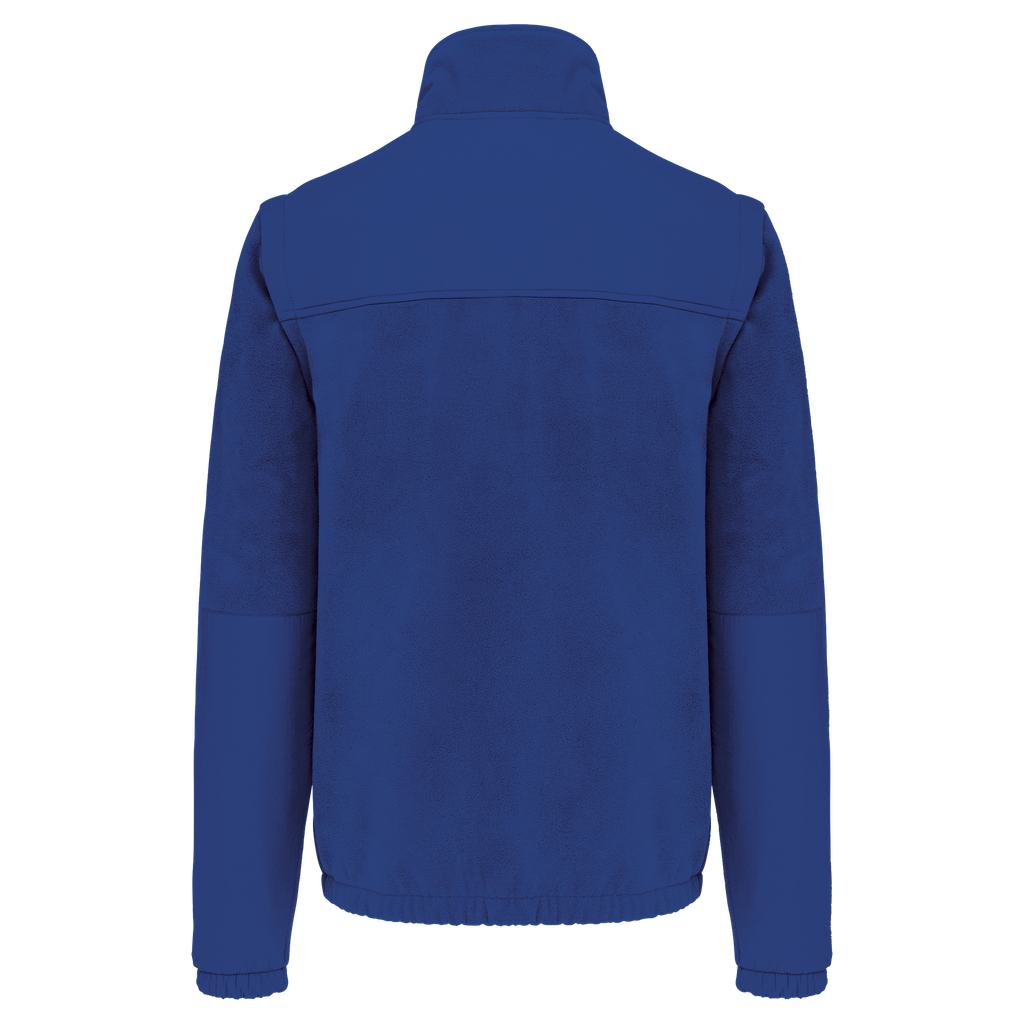[WK9105_69783_67530] WK. Designed To Work Veste polaire manches amovibles homme Royal Blue (WK9105) (S)