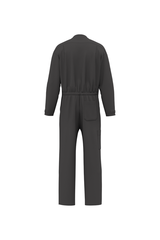 WK. Designed To Work Combinaison double zip unisexe Dark Grey (WK830)