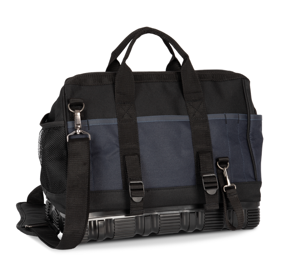 WK. Designed To Work Sac à outils avec fond plastique Black / Navy (WKI0601)