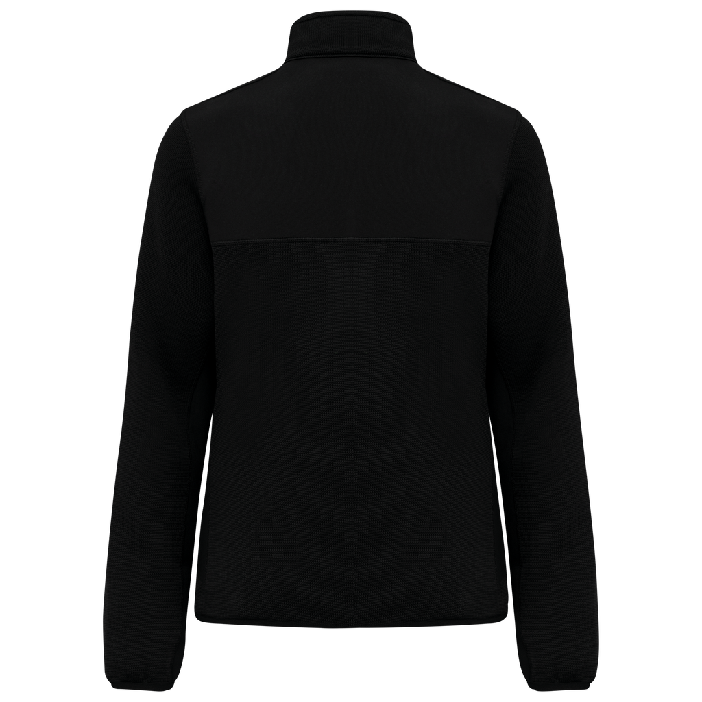 WK. Designed To Work Veste recyclée en polytricot femme Black (WK9109)