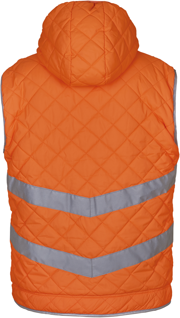 Yoko Bodywarmer haute visibilité "Kensington" Hi Vis Orange (YHV007)