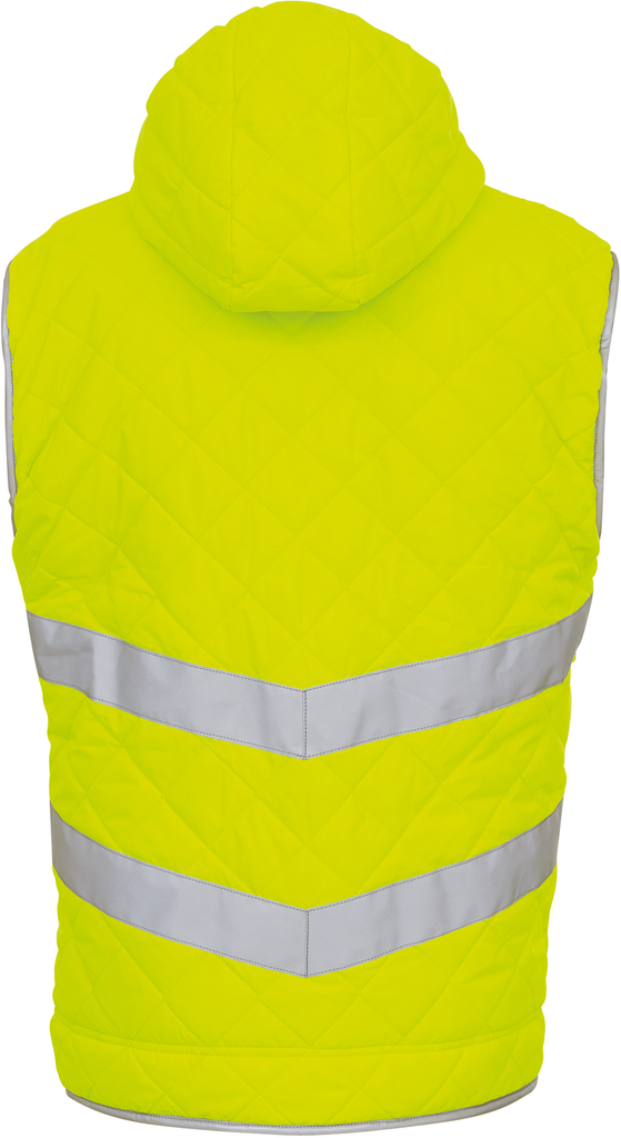 Yoko Bodywarmer haute visibilité "Kensington" Hi Vis Yellow (YHV007)