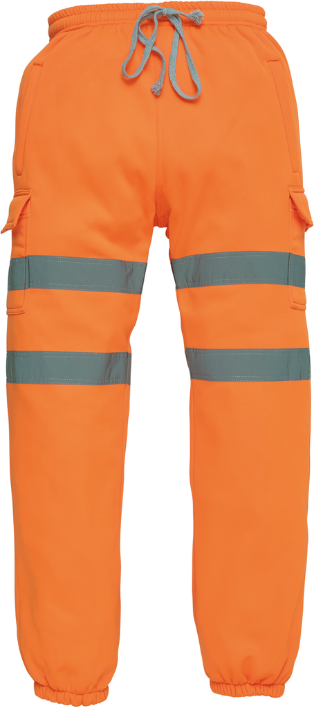 Yoko Pantalon de jogging Hi Vis Orange (YHV016T)
