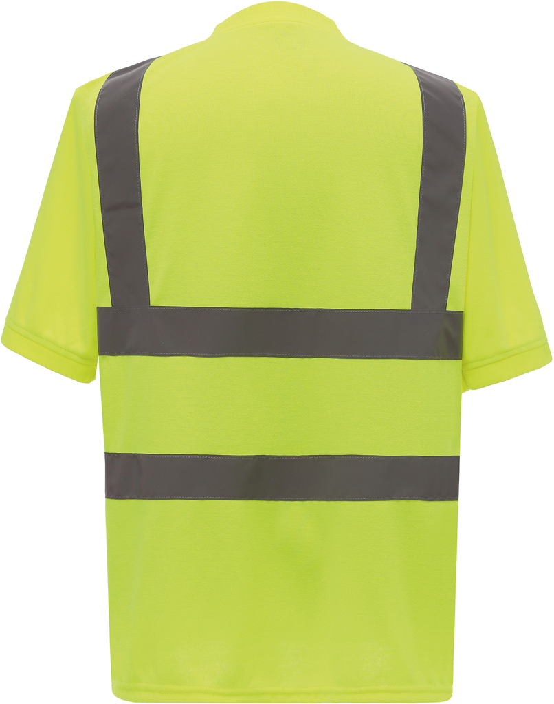 Yoko T-shirt manches courtes haute visibilité Hi Vis Yellow (YHVJ410)