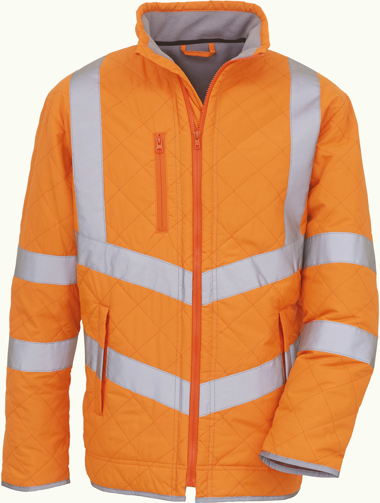 [YHVW706_58922_58918] Yoko Veste haute visibilité "Kensington" Hi Vis Orange (YHVW706) (XS)