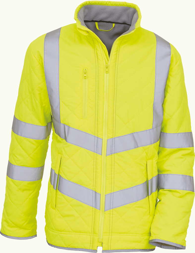 [YHVW706_58924_58918] Yoko Veste haute visibilité "Kensington" Hi Vis Yellow (YHVW706) (XS)