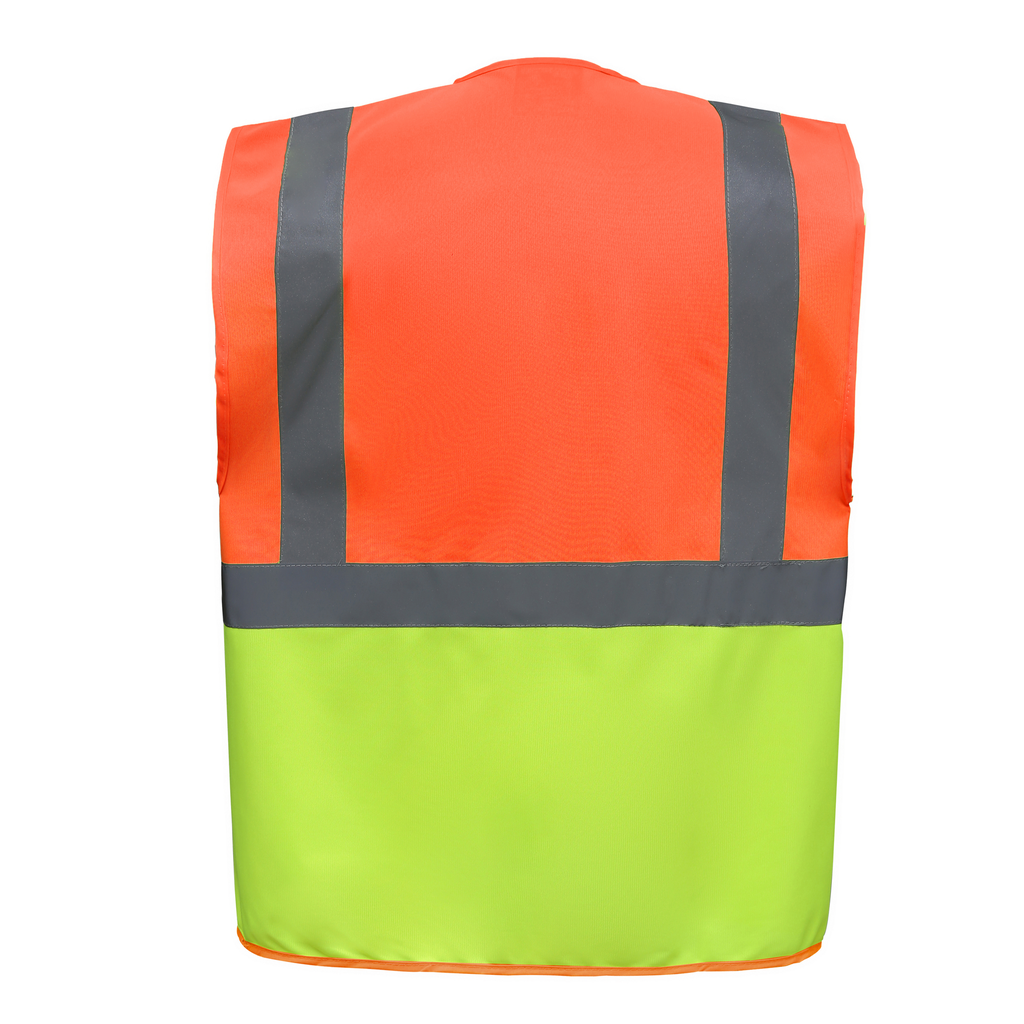 Yoko Gilet multifonction haute visibilité Hi Vis Orange / Hi Vis Yellow (YHVW801)