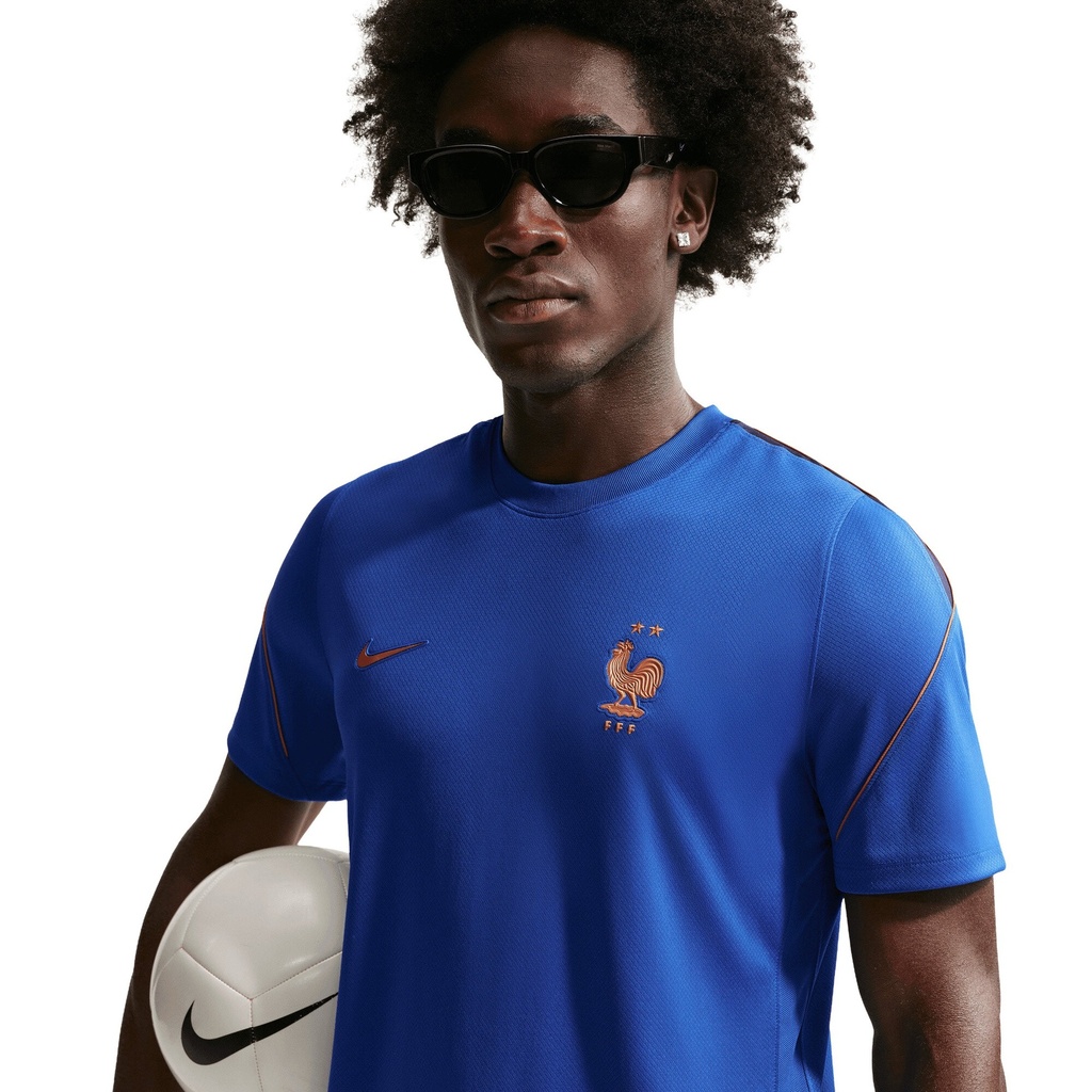FFF Strike Haut à manches courtes Nike Football Dri-FIT pour homme