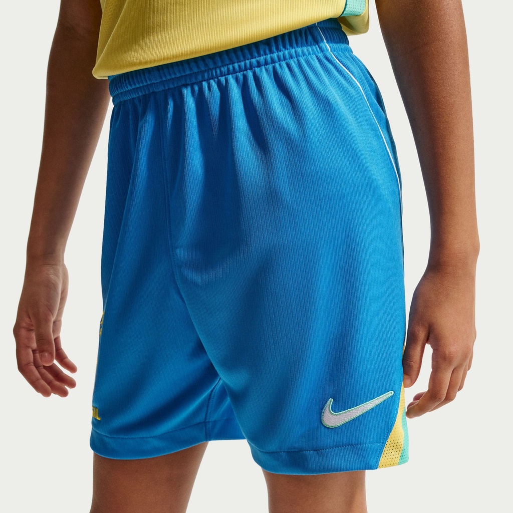 Brésil 2026 Stadium Domicile Short de foot Replica Nike Dri-FIT pour ado