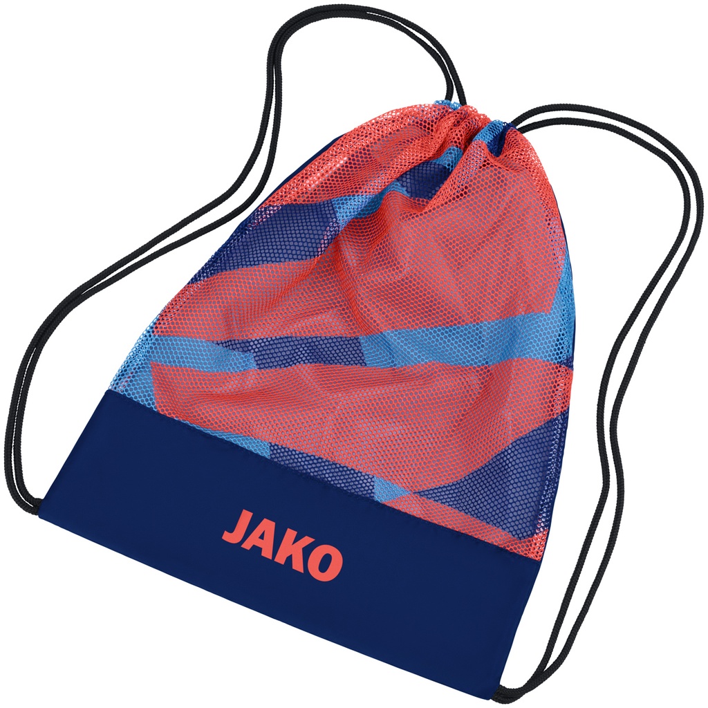 [1705-434-0] JAKO Sac de gym Team 2.0 bleu ciel/navy/coral Unisexe