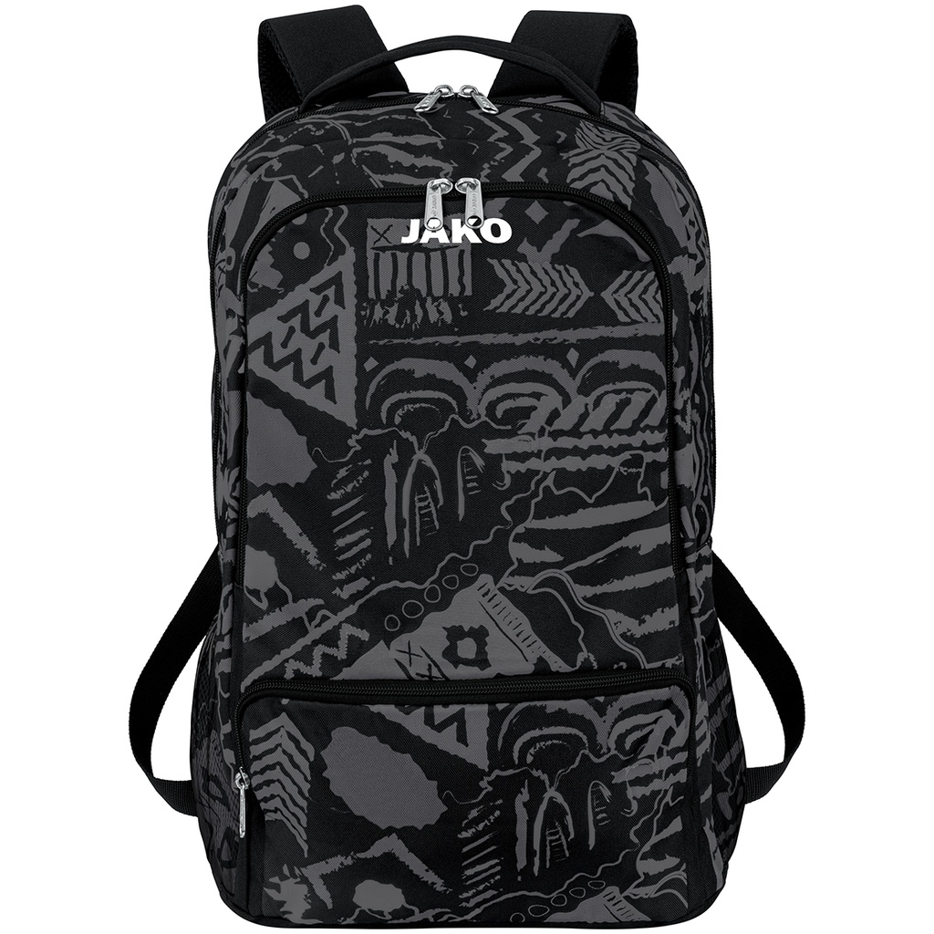 [1811-801-0] JAKO Sac à dos Tropicana noir/anthracite Unisexe