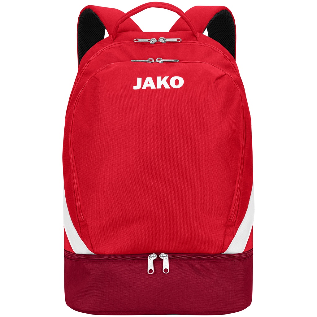 JAKO Sac à dos Iconic rouge/rouge vin Unisexe