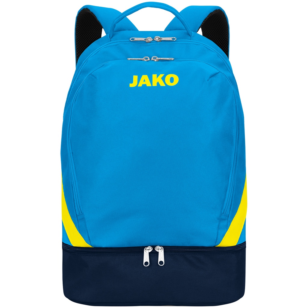 JAKO Sac à dos Iconic bleu JAKO/marine/jaune fluo Unisexe
