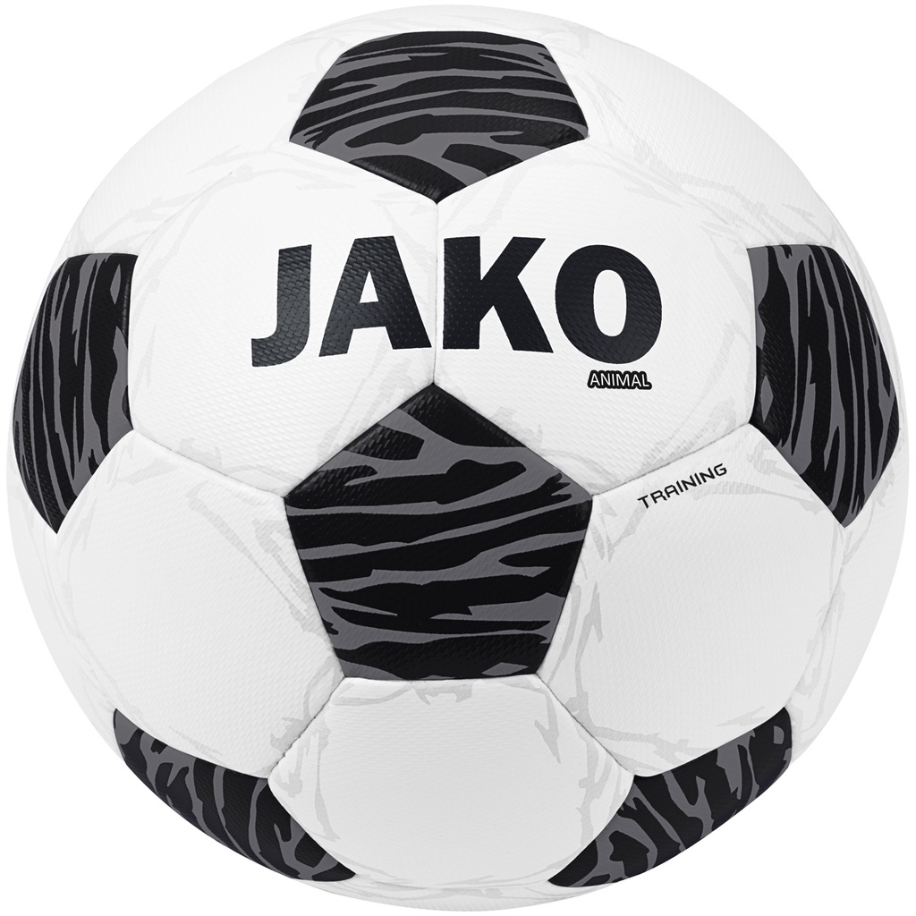 [2313-701-5] JAKO Ballon d'entraînement Animal blanc/noir/gris pierre Unisexe (5)