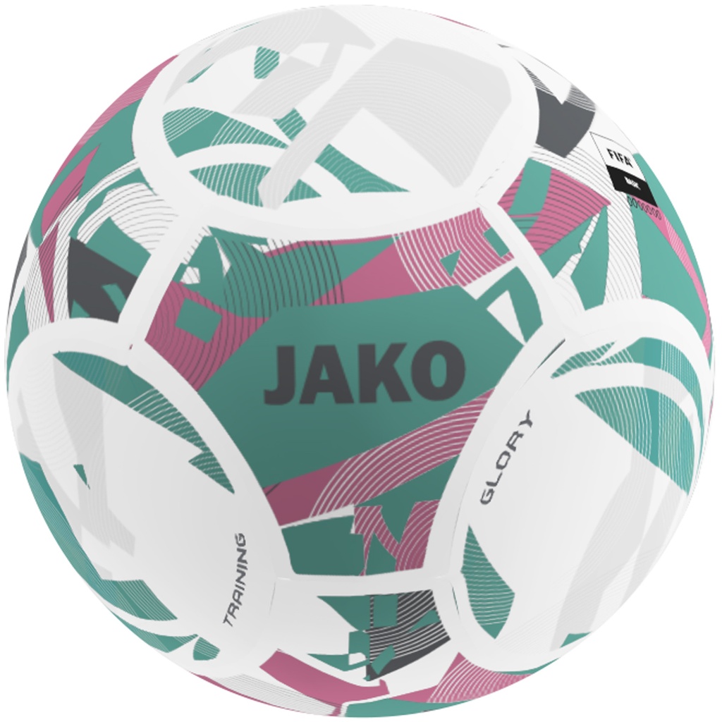 JAKO Ballon d'entraînement Glory blanc/rose/cool gray Unisexe