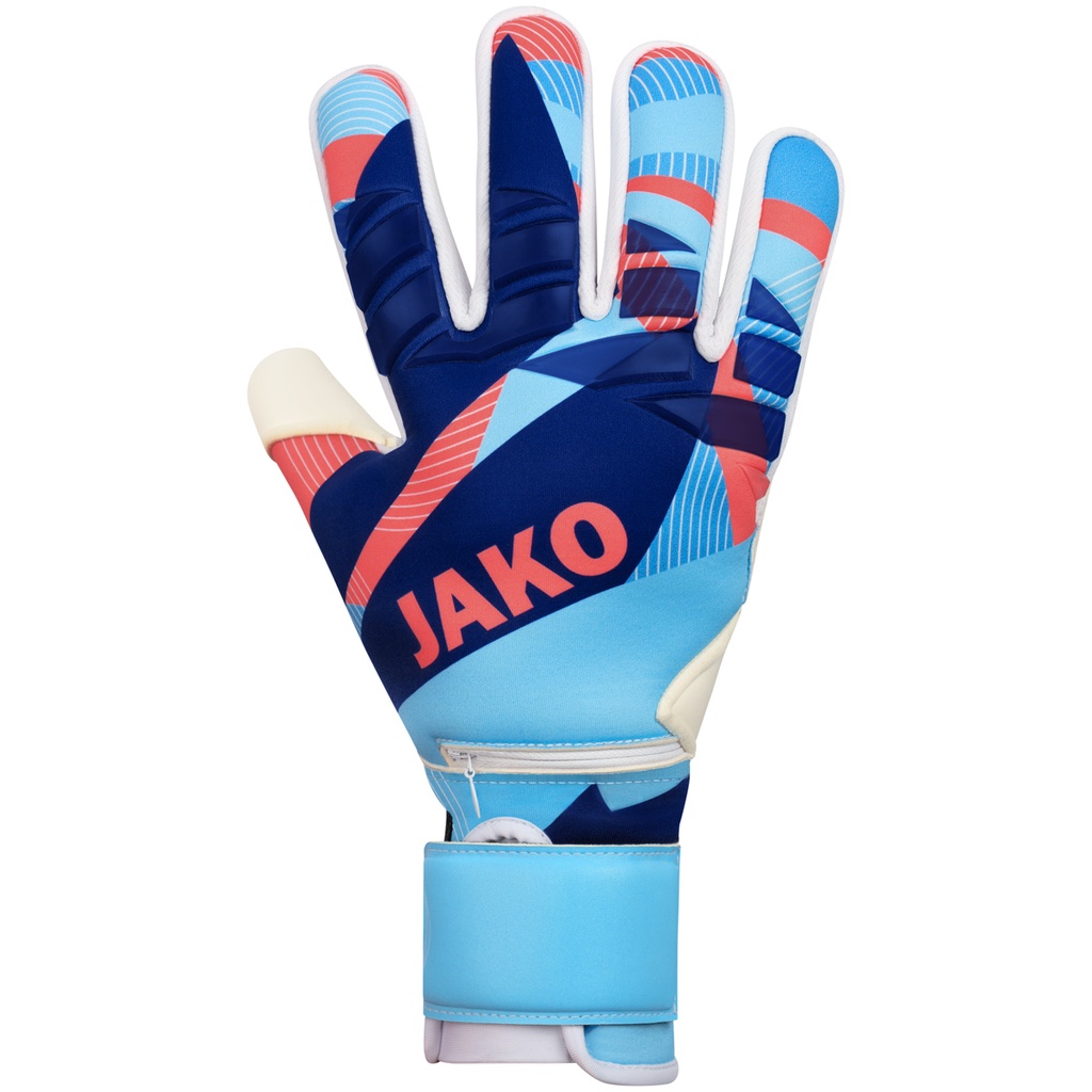 JAKO Gant de gardien River WRC Protection bleu ciel/corail/navy Unisexe