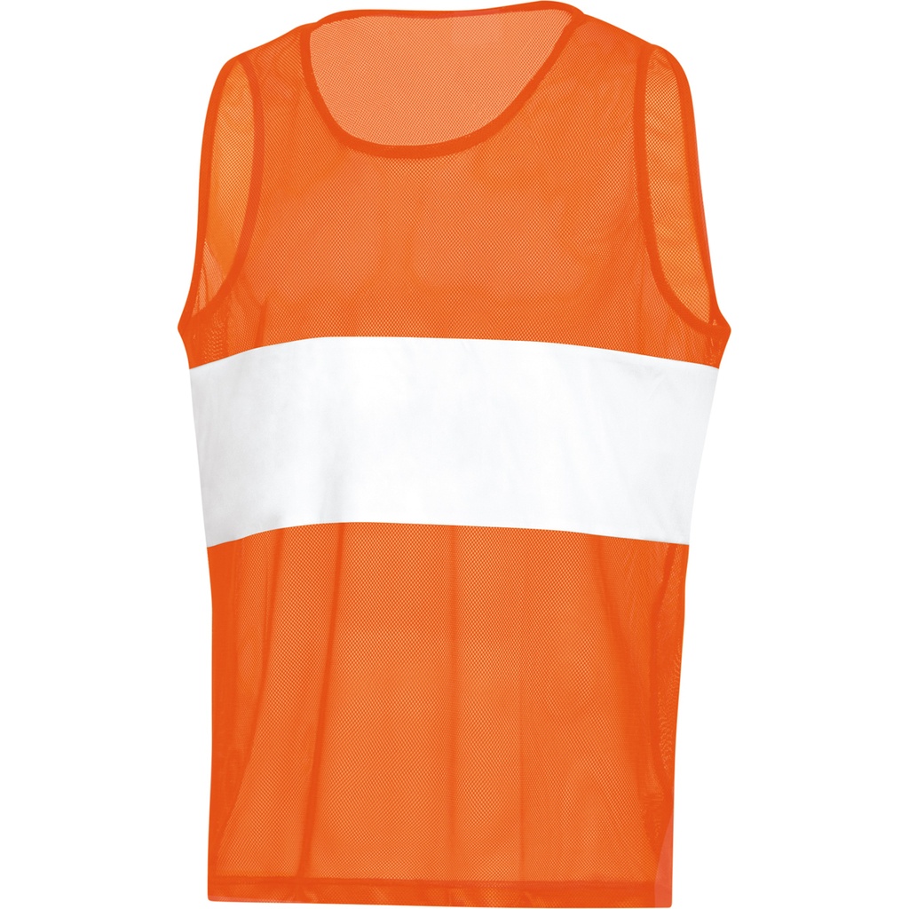 [2619-19-2] JAKO Chasuble Stripe orange fluo Unisexe (2)