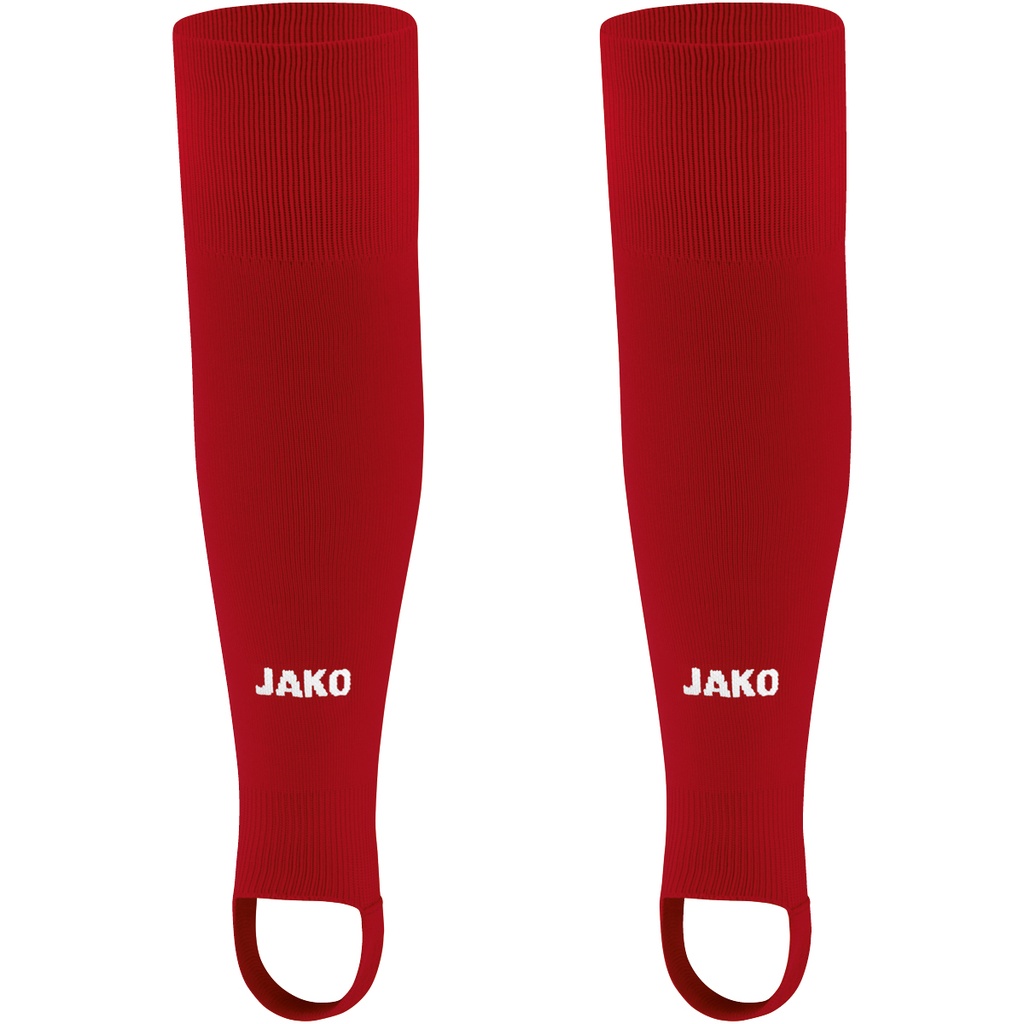 JAKO Chaussettes sans pied Glasgow 2.0 rouge chili Unisexe