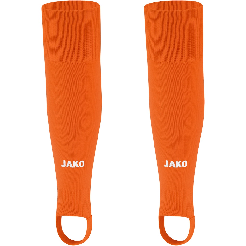 JAKO Chaussettes sans pied Glasgow 2.0 orange fluo Unisexe