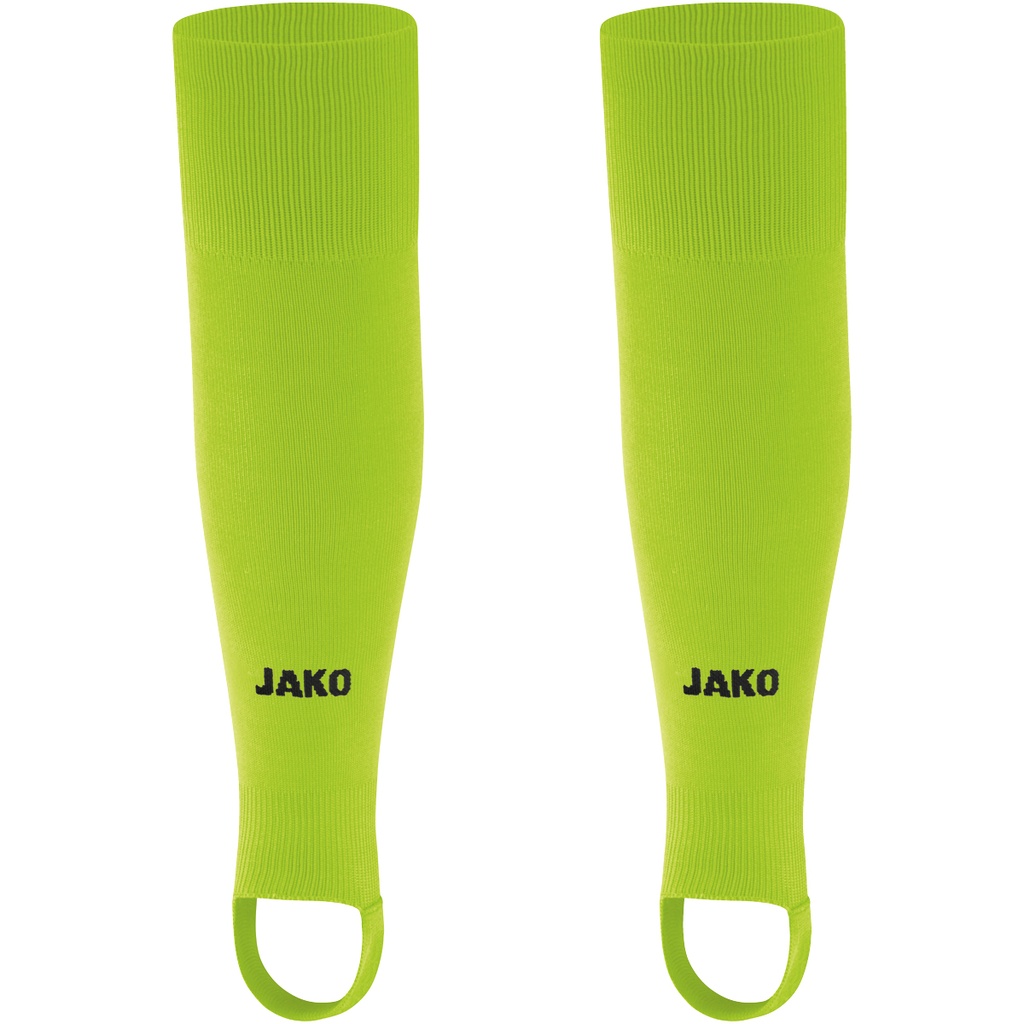 [3414-25-1] JAKO Chaussettes sans pied Glasgow 2.0 vert fluo Unisexe (1 (Junior))