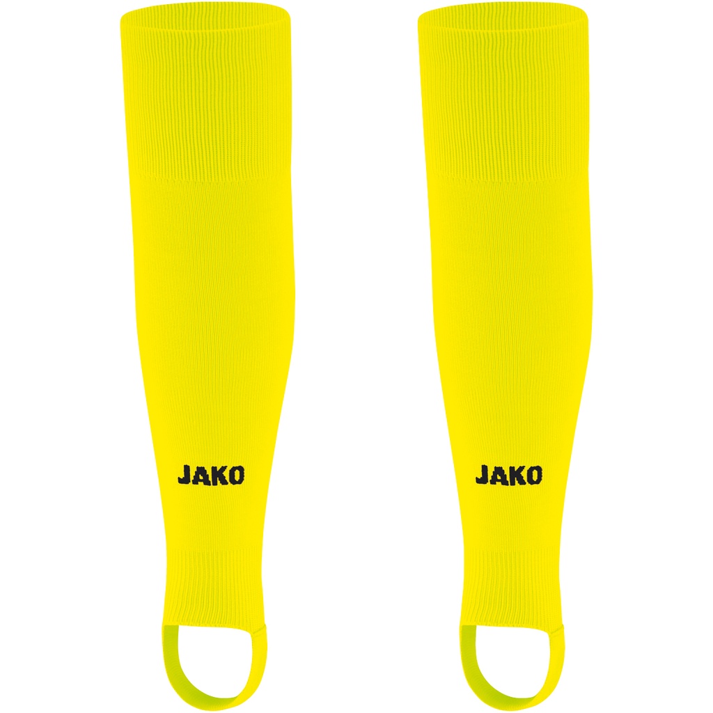 [3414-31-1] JAKO Chaussettes sans pied Glasgow 2.0 jaune fluo Unisexe (1 (Junior))
