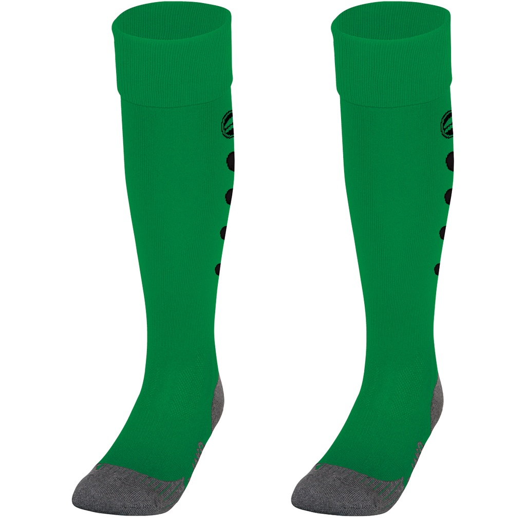 JAKO Chaussettes Roma vert sport/noir Unisexe